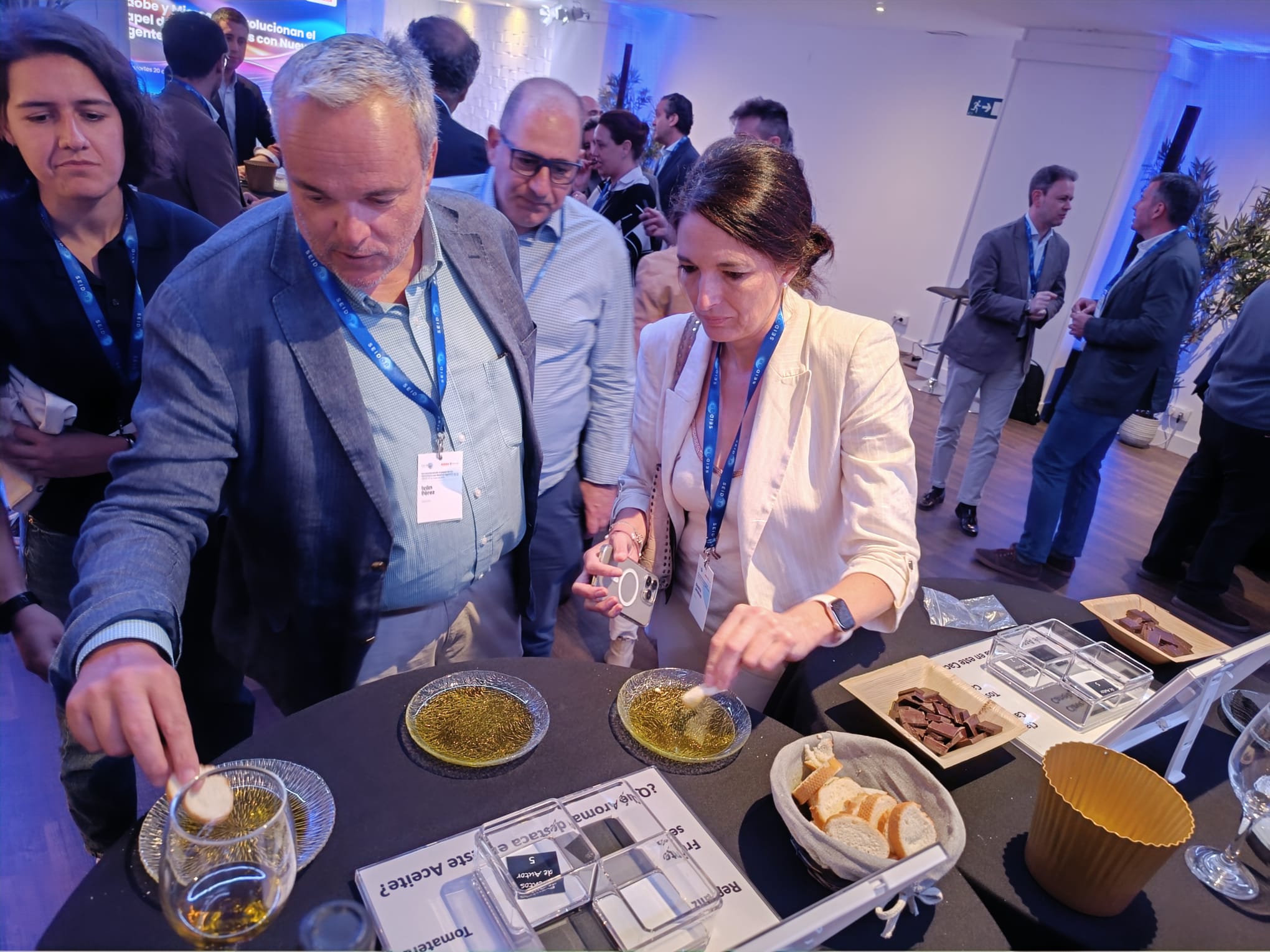 Cata de Aceites con chocolates_7